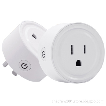 US Standard Tuya Smart Life Amazon Alexa Google WiFi Wireless US Mini WiFi Smart Plug Socket